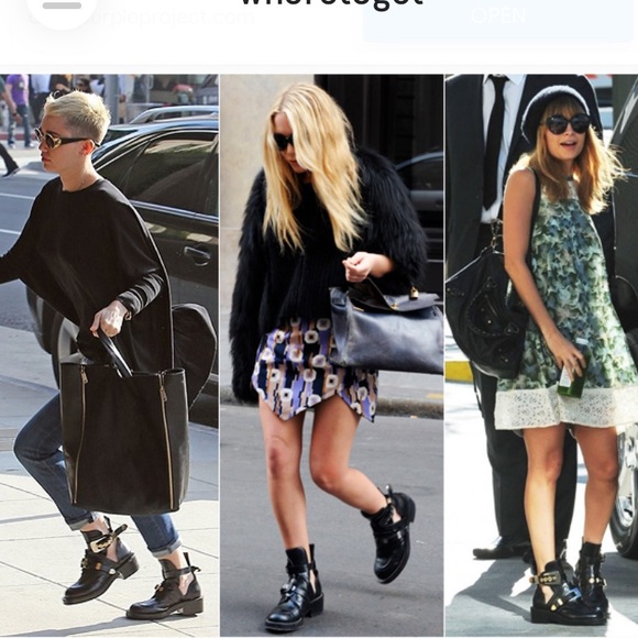 Balenciaga Ceinture Cutout Boots - Picture 3 of 13